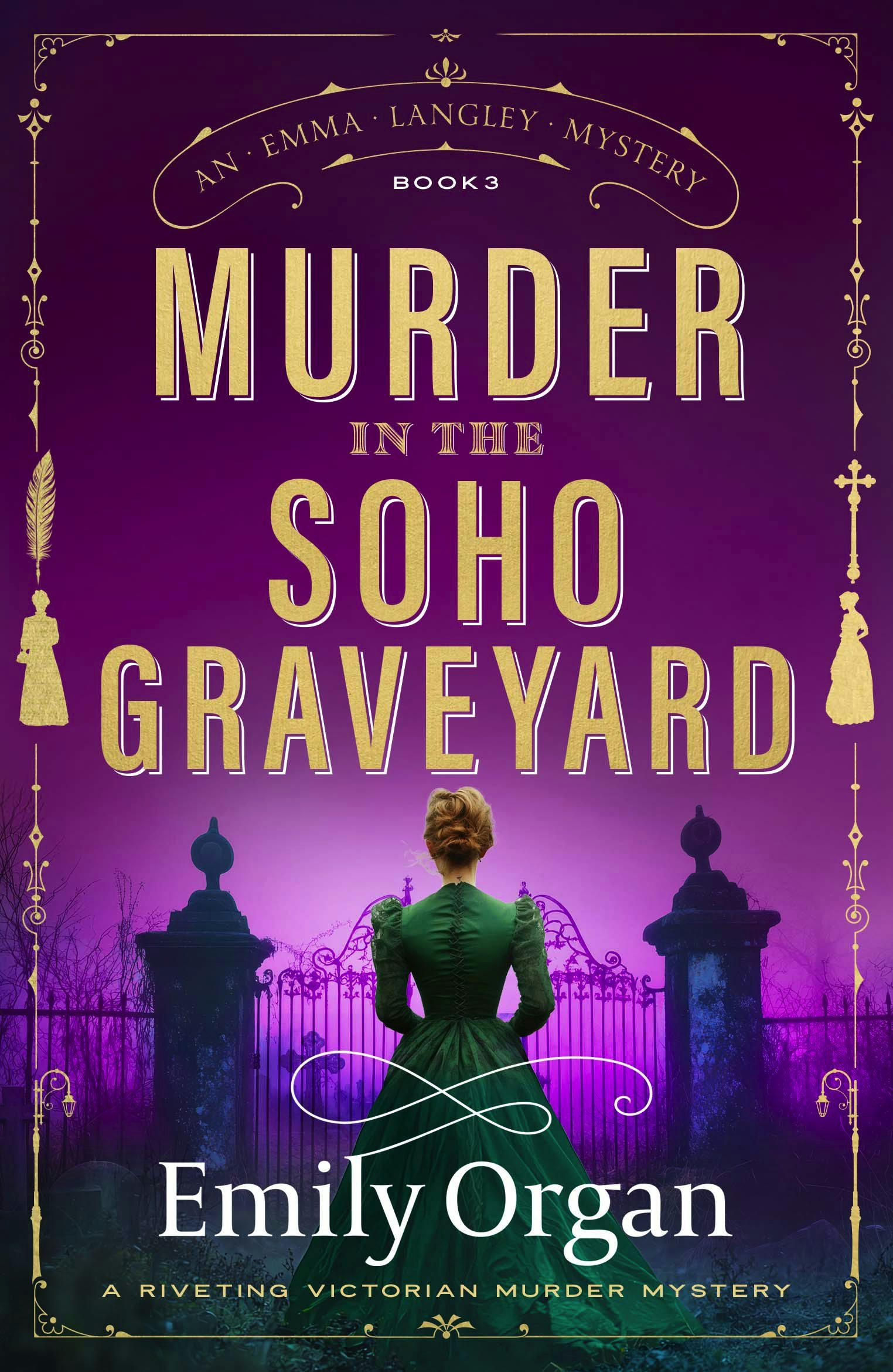 Book cover image for Murder in the Soho Graveyard ISBN: 9781805088868